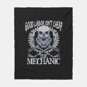 The Mechanic Isn’t Cheap Classic - Skilled Labor I Fleece Blanket