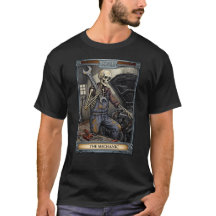 The Mechanic Skeleton Tarot Card