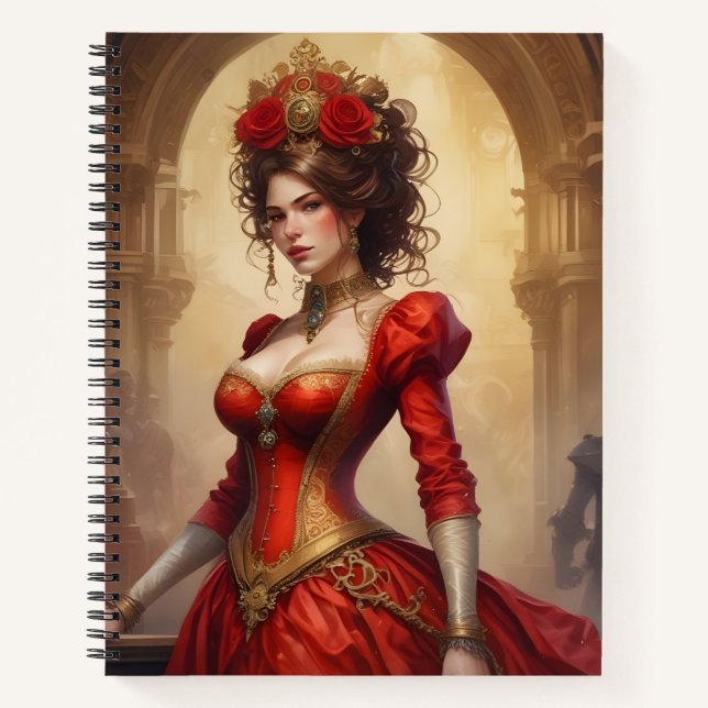 The Mechanical Rose Notebook (Front)