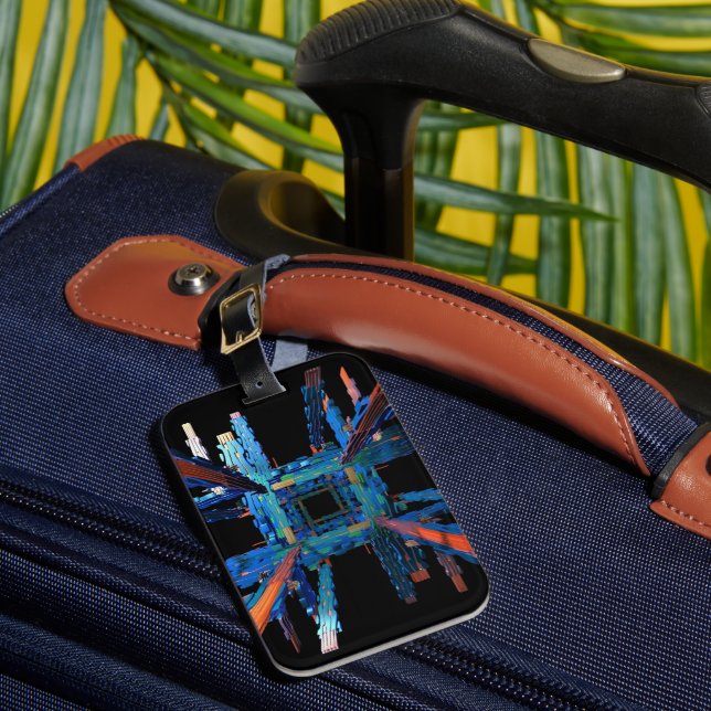 The Mechanics of It All Luggage Tag (Front Insitu 1)