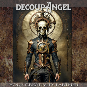 The Mechanised Mind - Decoupage -  Tissue Paper