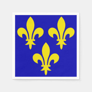 The Mediaeval Flag of France Napkin