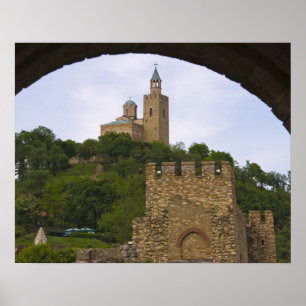 The mediaeval stronghold of Tsarevets Poster