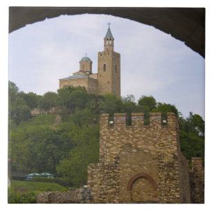 The mediaeval stronghold of Tsarevets Tile