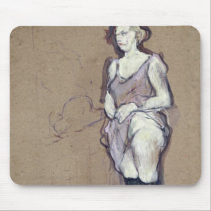 The Medical Inspection: Blonde Prostitute, 1894 Mouse Pad