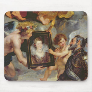 The Medici Cycle: Henri IV Receiving Portrait Mouse Pad