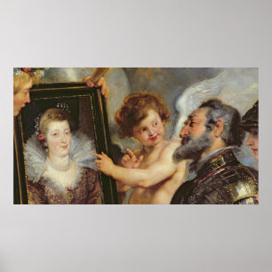 The Medici Cycle: Henri IV  Receiving the Poster