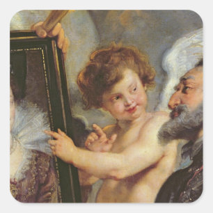 The Medici Cycle: Henri IV Receiving the Square Sticker