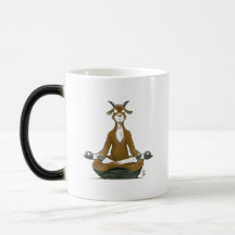 “The Meditating Goat” Morphing Mug.