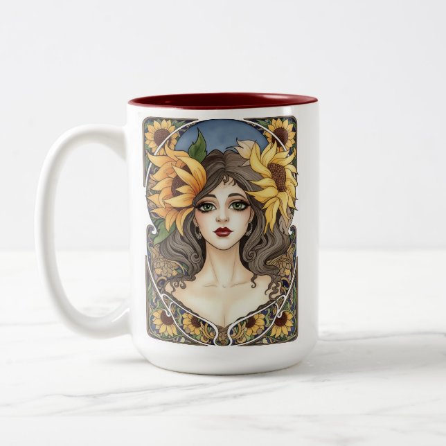 The Medium Two-Tone Coffee Mug (Left)