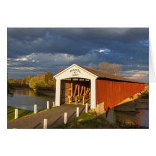The Medora Covered Bridge Built In 1875