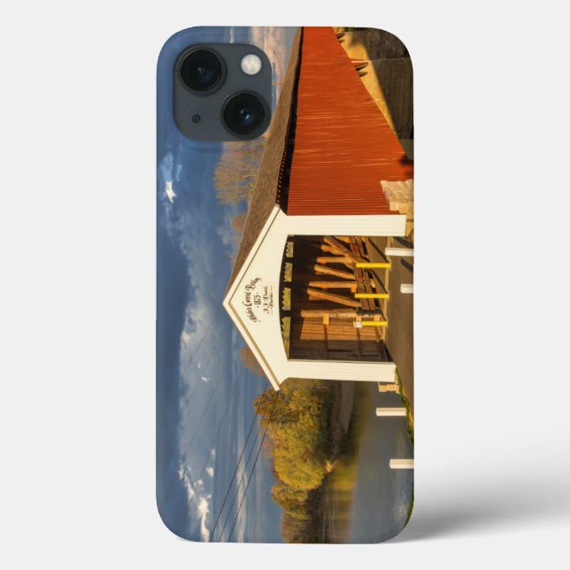 The Medora Covered Bridge Built In 1875 Case-Mate iPhone Case (Back)