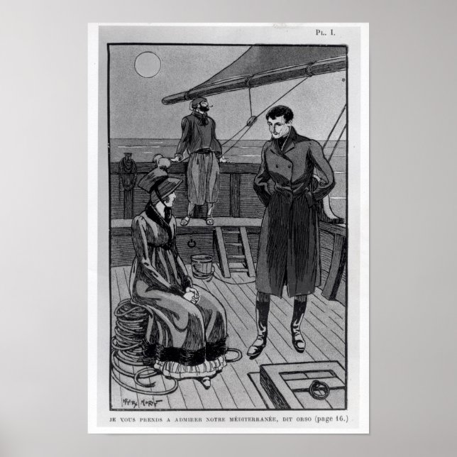 The meeting between Orso and Miss Nevil on Poster (Front)