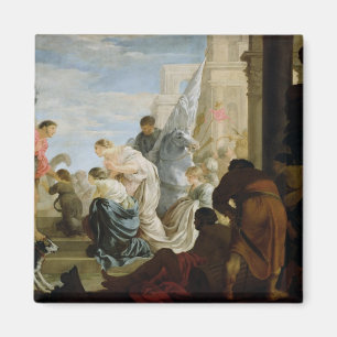 The Meeting of Anthony and Cleopatra, c.1645 Magnet
