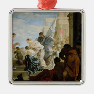The Meeting of Anthony and Cleopatra, c.1645 Metal Tree Decoration