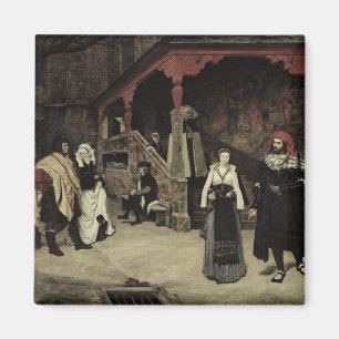 The Meeting of Faust and Marguerite, 1860 Magnet