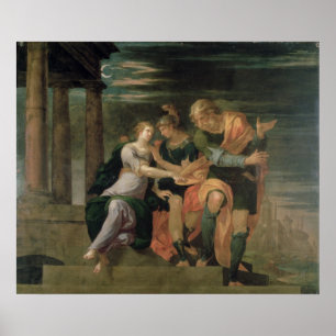 The Meeting of Theagenes and Chariclea Poster