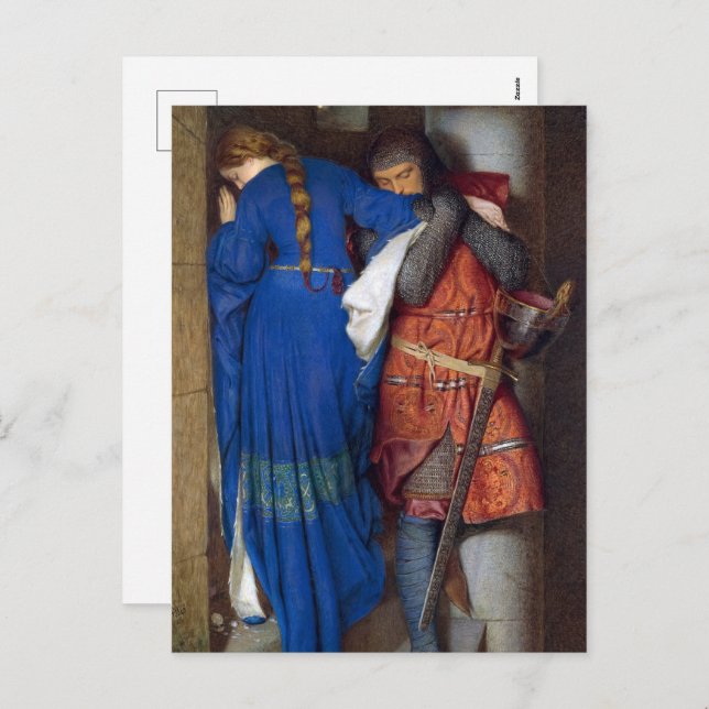 The Meeting on the Turret Stairs by F. W. Burton Holiday Postcard (Front/Back)