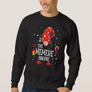 The Memere' Gnome Matching Family Christmas Gnome Sweatshirt