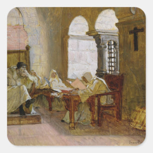 The Men of the Holy Office Square Sticker