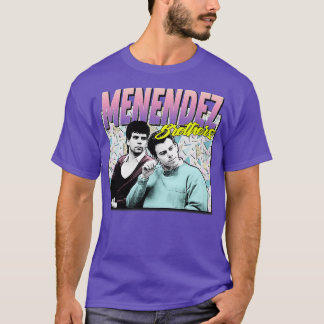 The Menendez Brothers 90s Styled Retro Graphic Des T-Shirt