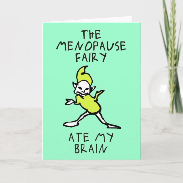 The Menopause Fairy Card (Front)