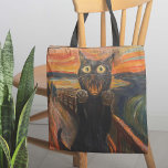 The Meow Tote Bag<br><div class="desc">The Meow Tote Bag - Introducing "The Scream Cat" tote bag, a purr-sonalized twist on Munch's classic scream! Picture a cat with jaws dropped and eyes wide, unleashing a meow-tastic scream that's both hilarious and iconic. Against a backdrop of swirling chaos, this masterpiece meets meowsterpiece is sure to whisker you...</div>
