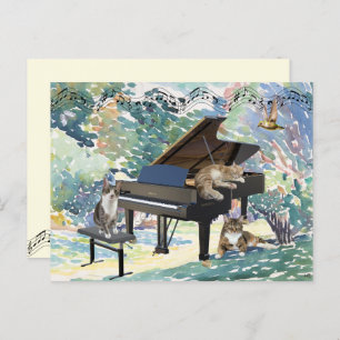 The Meowy Musical Postcard