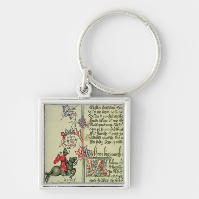 The Merchant, facsimile detail from Key Ring (Front)