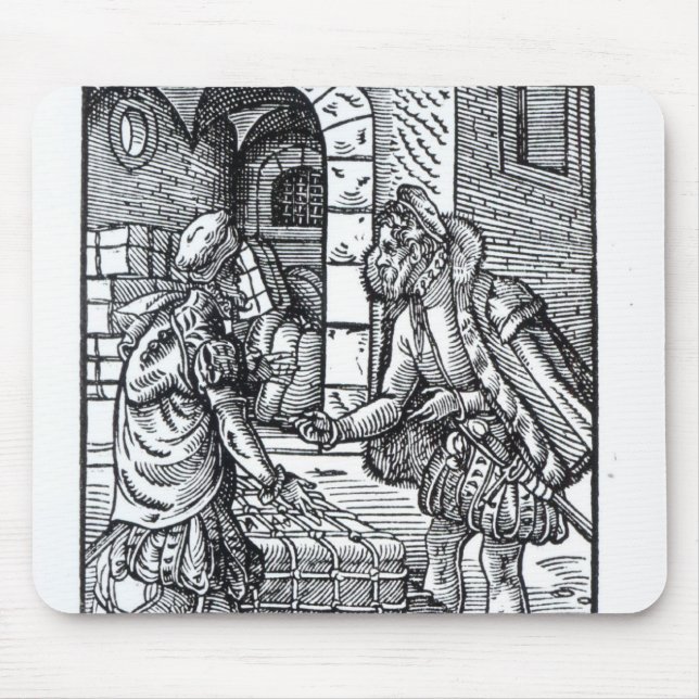 The Merchant, published by Hartman Schopper Mouse Pad (Front)