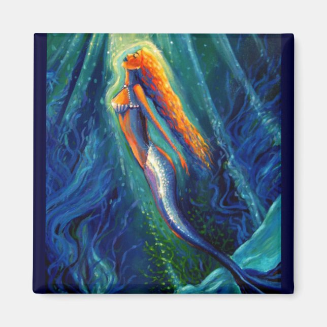 The Mermaid and The Mirror Magnet (Front)