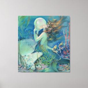 The Mermaid by Henry Clive Canvas Print