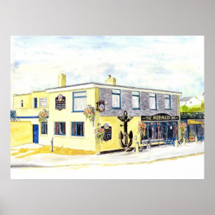 'The Mermaid Inn' Print