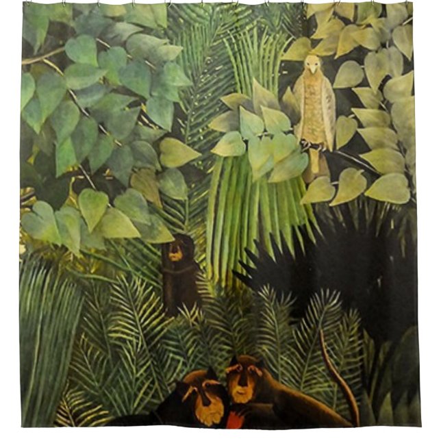The Merry Jesters By Henri Rousseau Shower Curtain (Front)