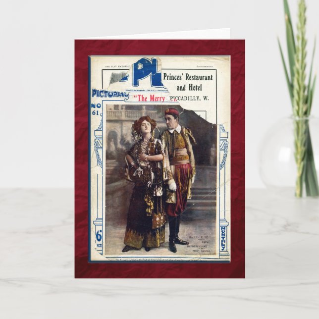 The Merry Widow Card (Front)