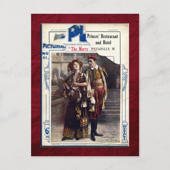 The Merry Widow Postcard (Front)