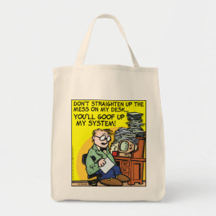 The Mess On My Desk Tote Bag