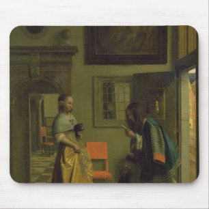 The Messenger, c.1669 Mouse Pad