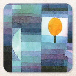 The Messenger of Autumn, Klee Square Paper Coaster