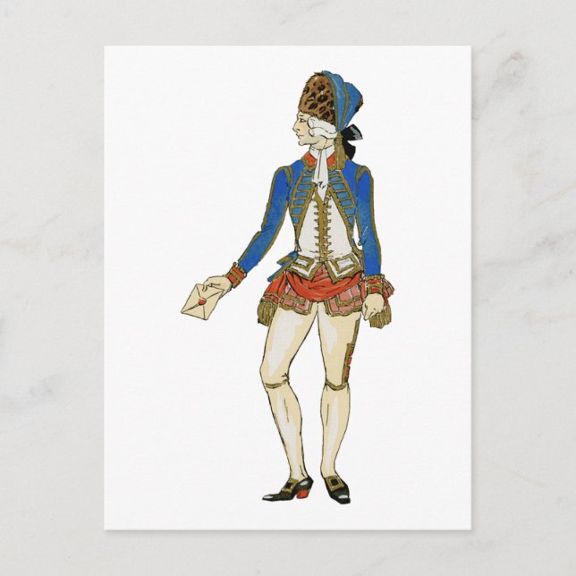 The Messenger Postcard (Front)