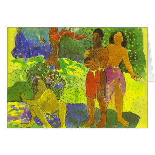 'The Messengers of Oro' - Paul Gauguin Card