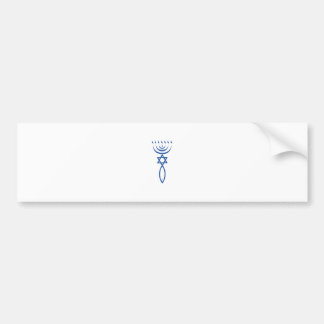 The Messianic Jewish Seal of Jerusalem Bumper Sticker
