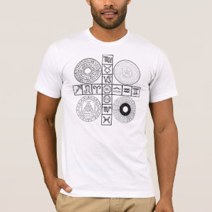 The Metaphysical Calendar Key t-shirt (front+back)