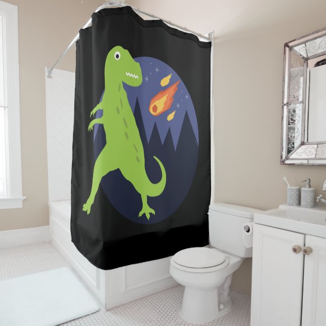 The Meteorite That Stuck Shower Curtain (In Situ)