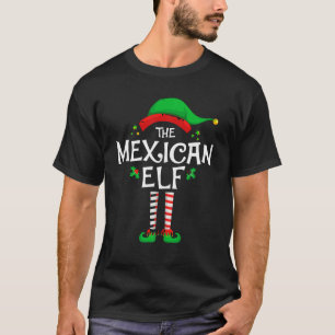 The Mexican Elf Christmas Family Matching Group T T-Shirt