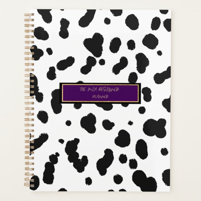 The MIA Designer Undated-Luxe Colour Series  Planner (Front)