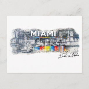 The Miami Line, Rockne Krebs, Postcard