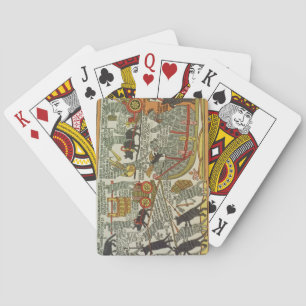 The Mice Bury the Cat, Russian, late 18th century Playing Cards