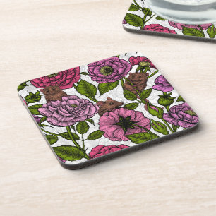 The mice party coaster