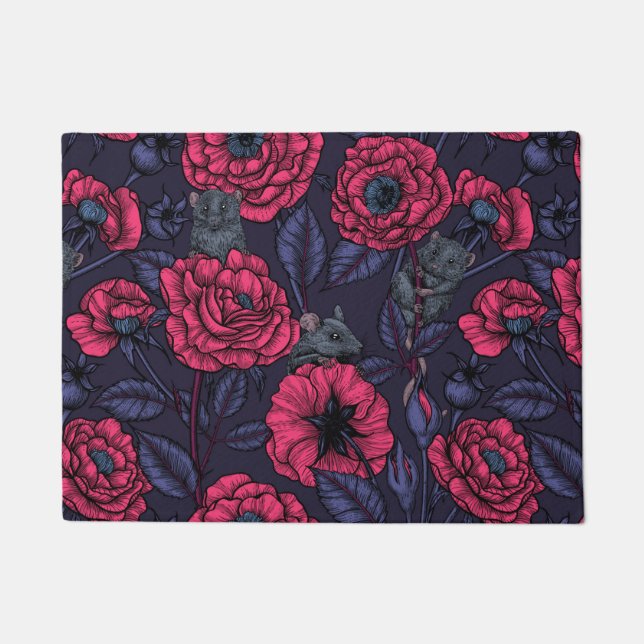 The mice party doormat (Front)